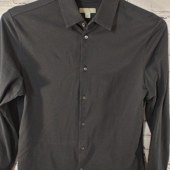 Cos Button Down Mens Black Shirt S - Picture 10 of 16